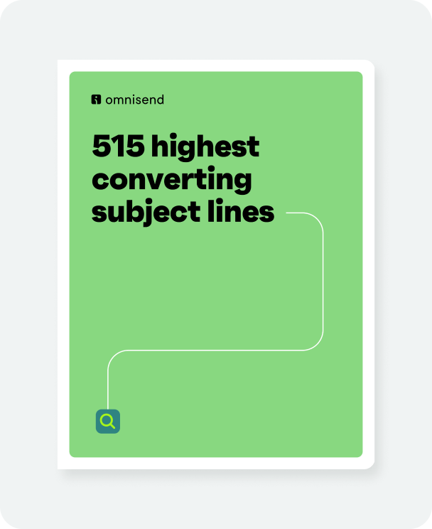 The 515 highest converting subject lines